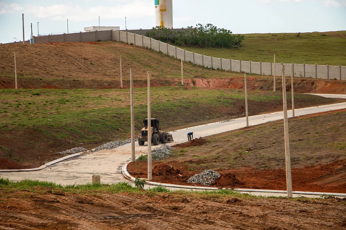 Avanço nas Obras da Pavimentação
