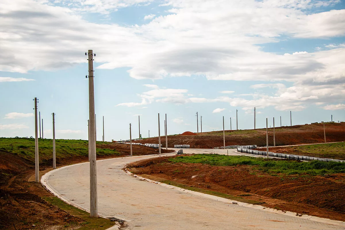Avanço nas Obras da Pavimentação
